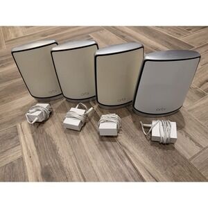Orbi WiFi 6 Tri-Band Mesh System (RBR850) – 1 Router + 3 Satellites - AX6000-EUC